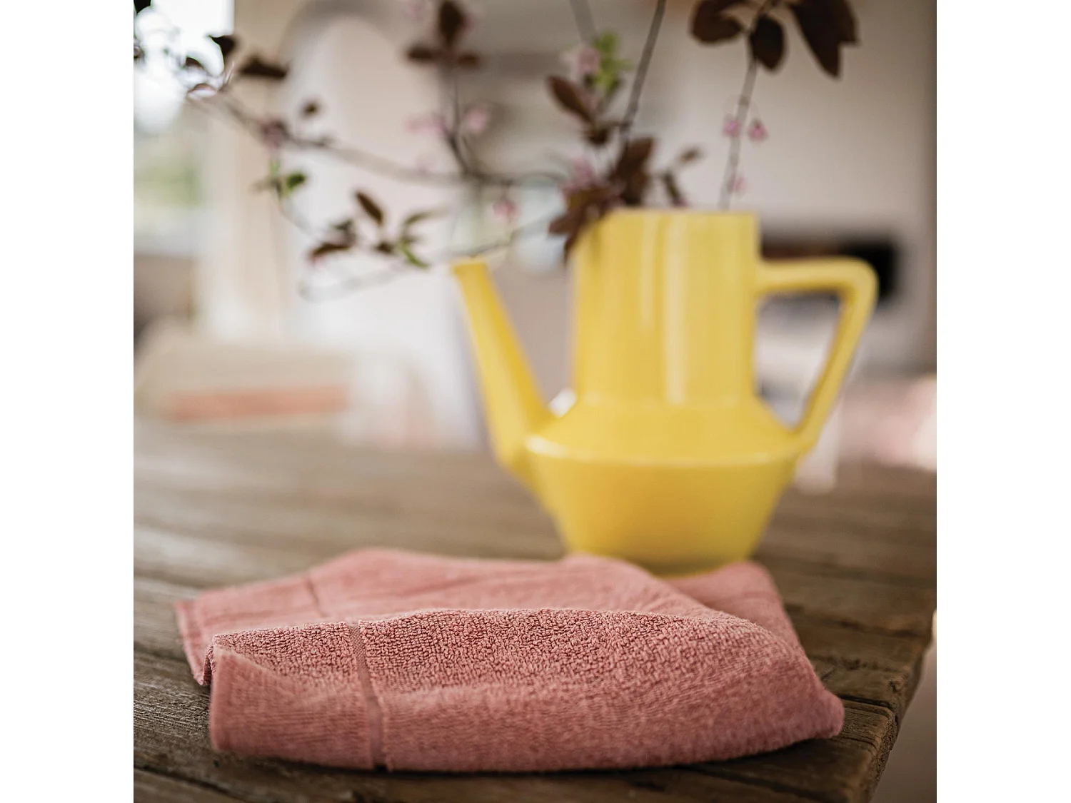 Essuie-mains Loess bois de rose 50 x 50 cm Winkler