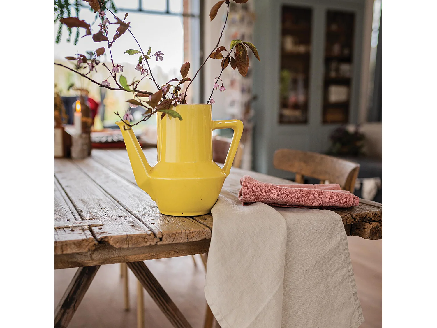 Essuie-mains Loess bois de rose 50 x 50 cm Winkler