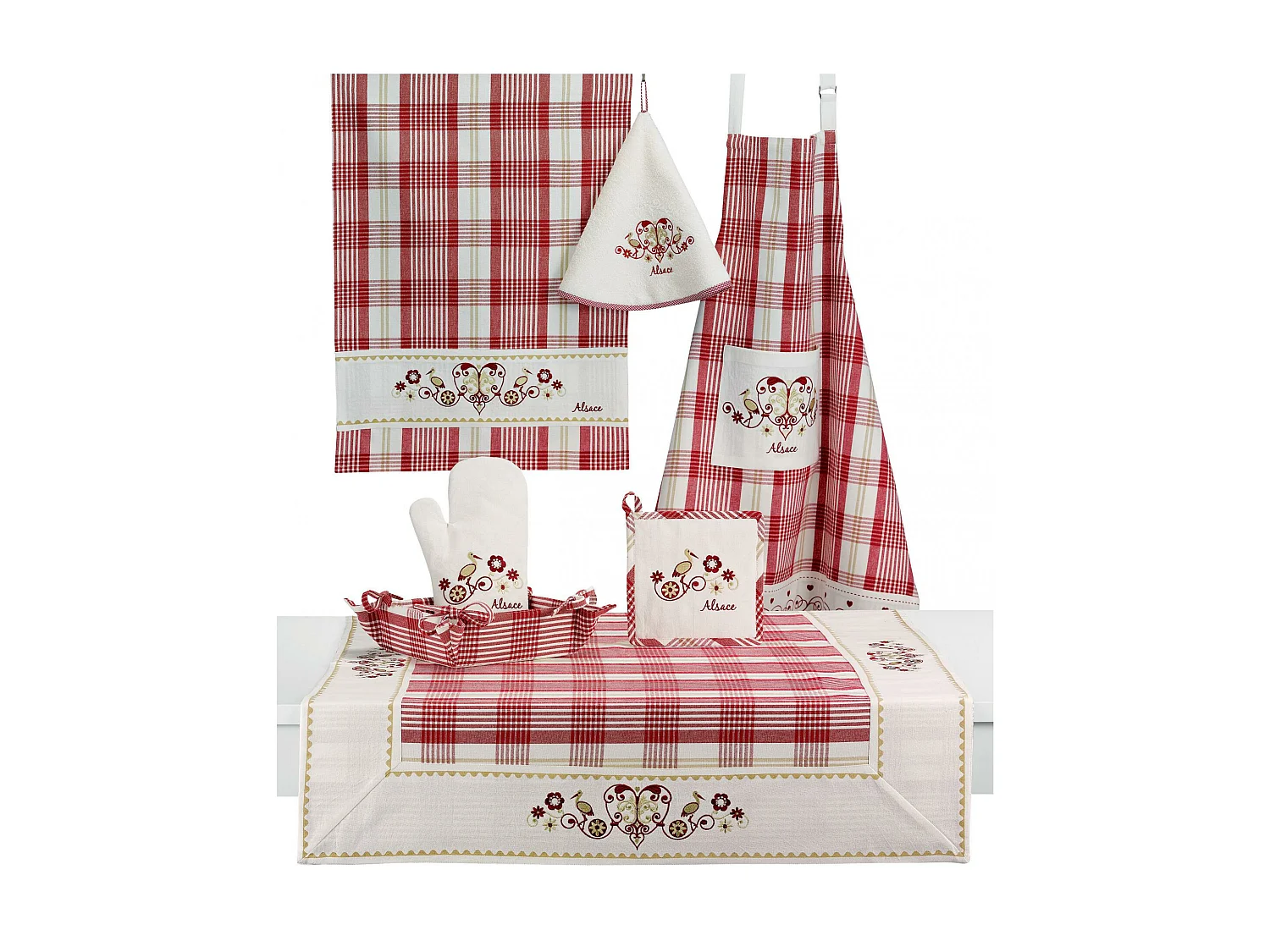 Theedoek ruiten Harz