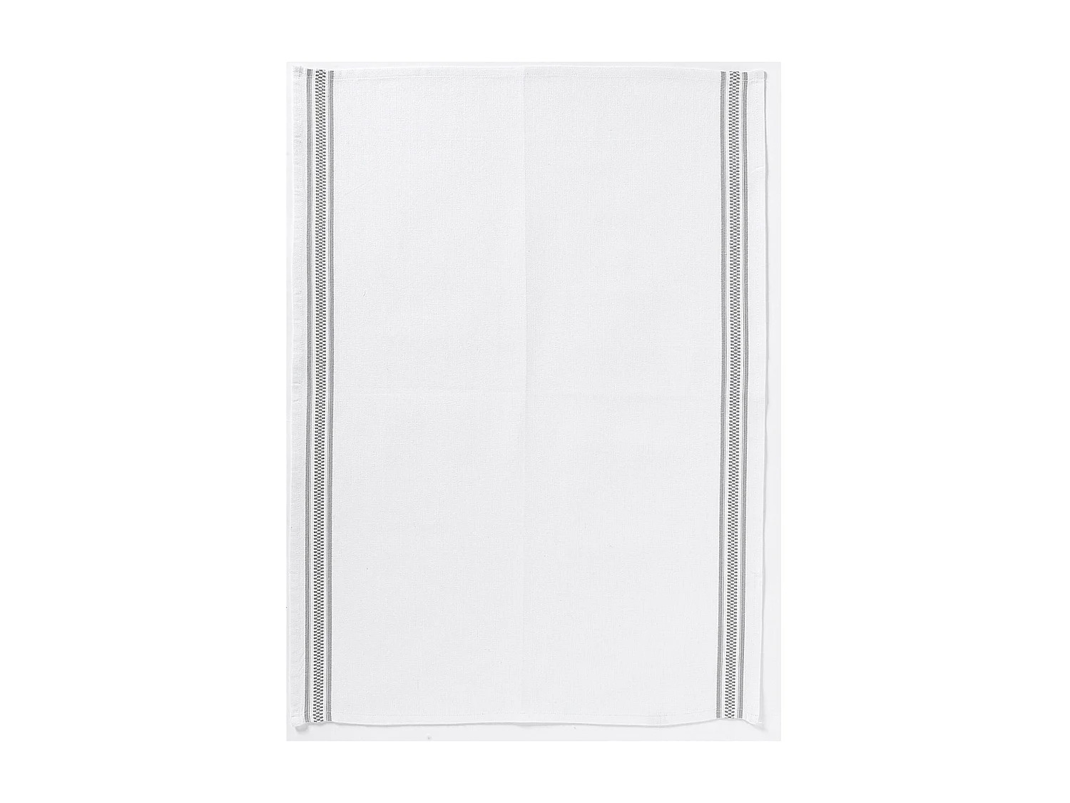 Theedoek Bande Damier Grijs 50 x 70 cm