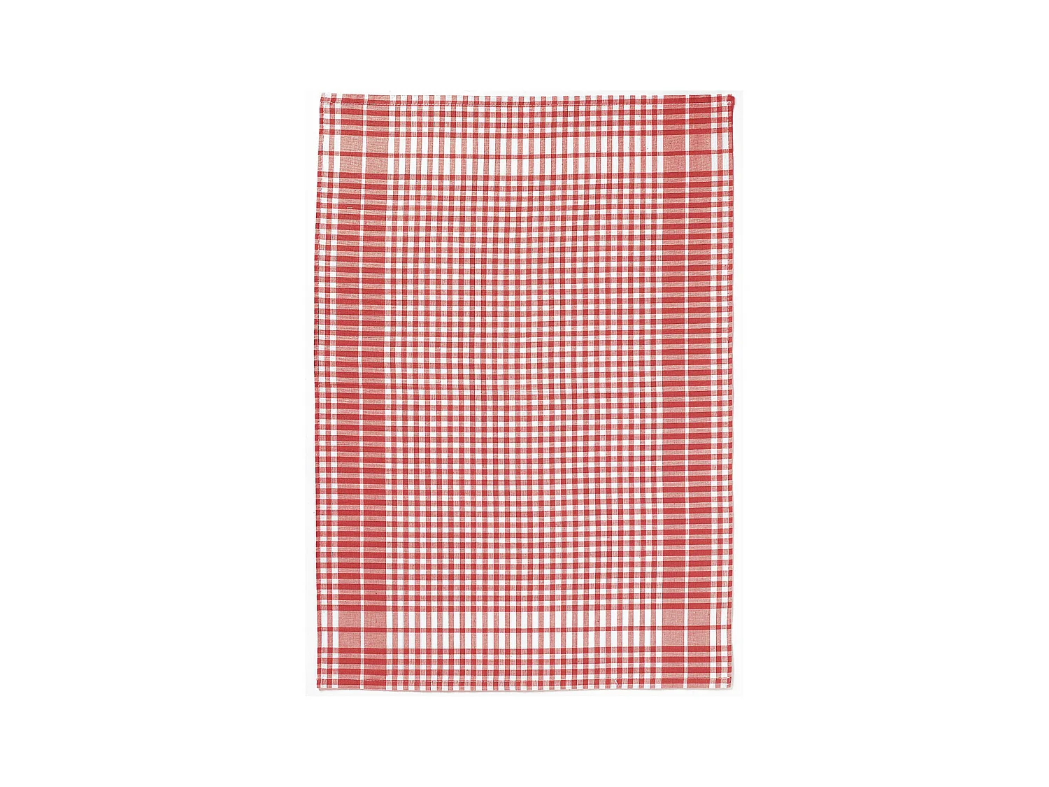 Theedoek Petits Carreaux Rood 50 x 70 cm