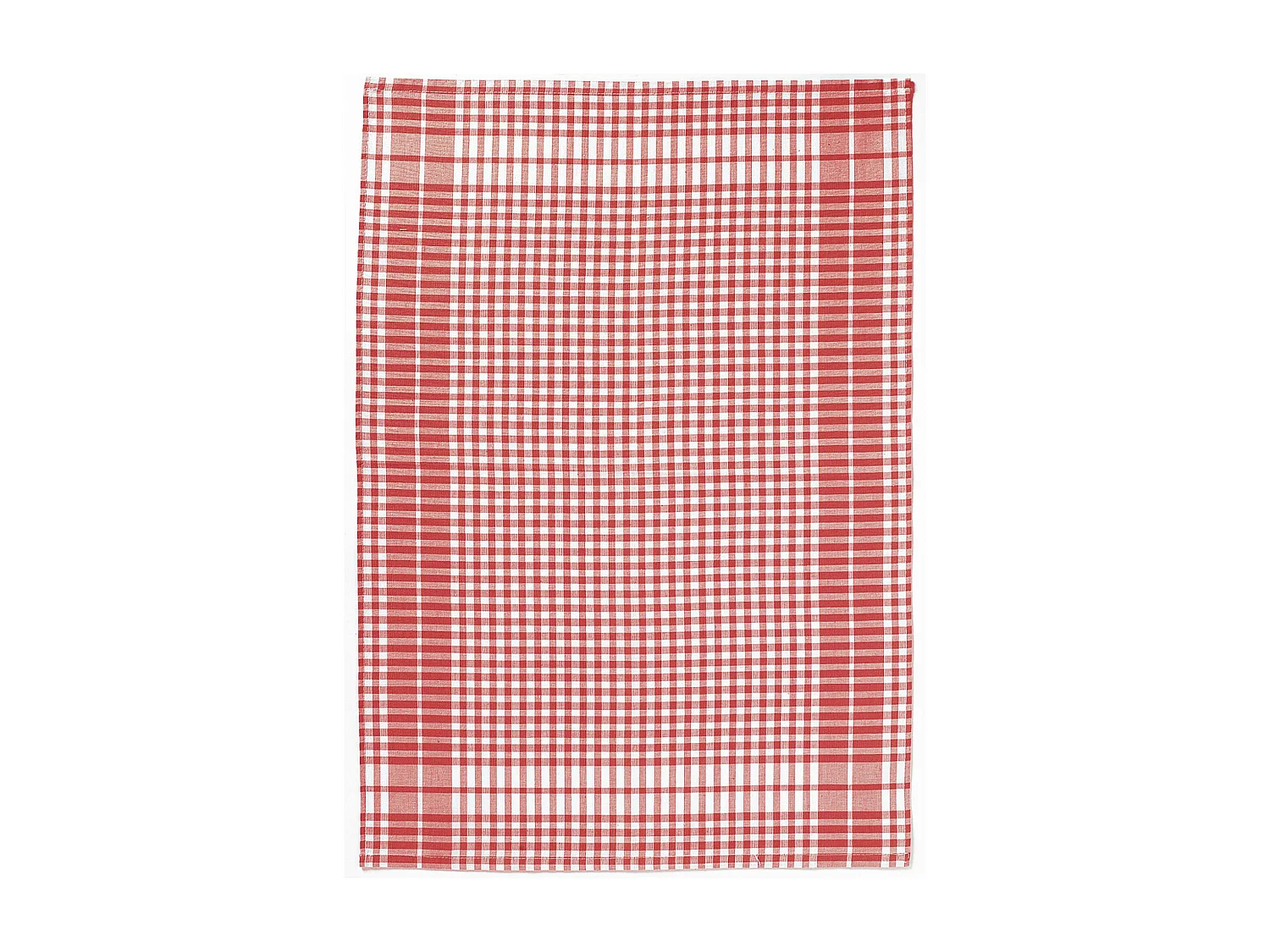 Theedoek Petits Carreaux Rood 50 x 70 cm