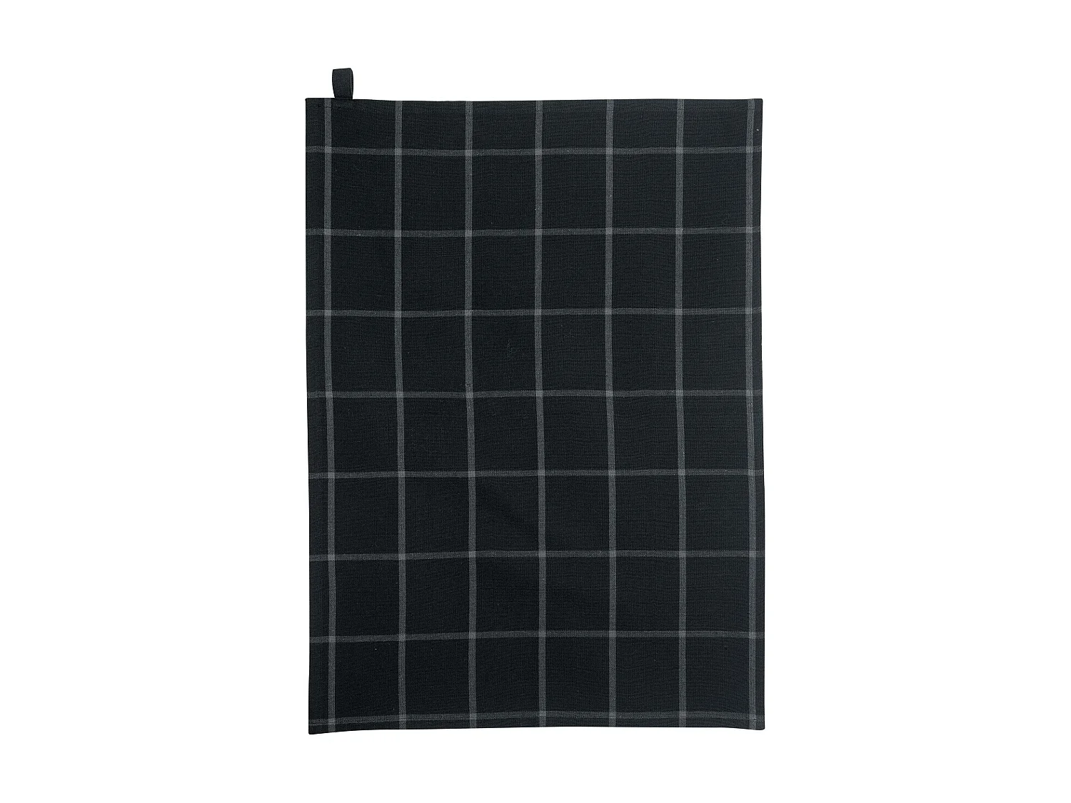 Torchon recycle Doha noir 50 x 70 cm Winkler