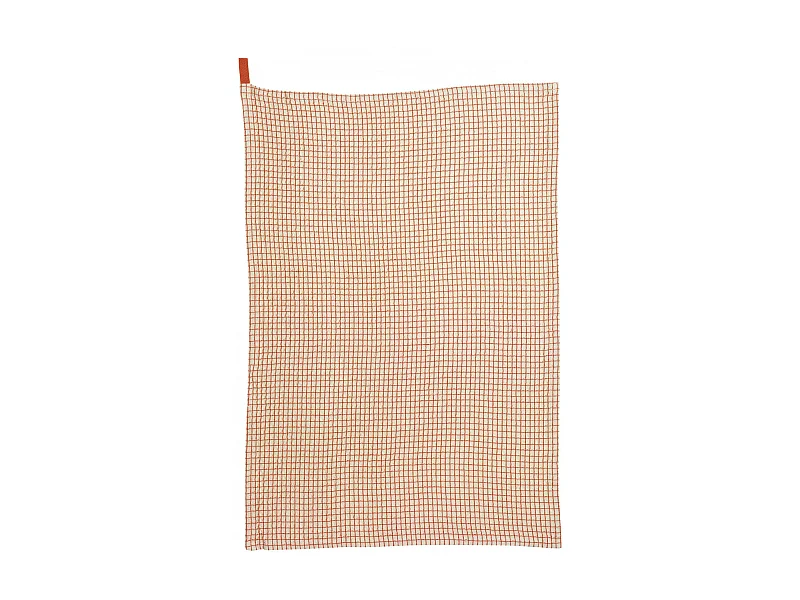 Tweekleurige wafeldoek Mumba Marmelade 50 x 70 cm