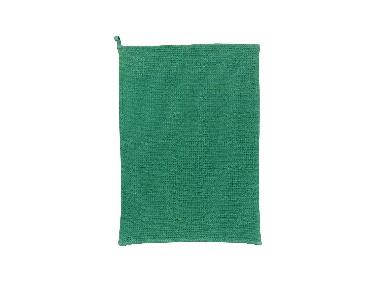 Torchon nid d'abeilles uni Mumba menthe 50 x 70 cm Winkler