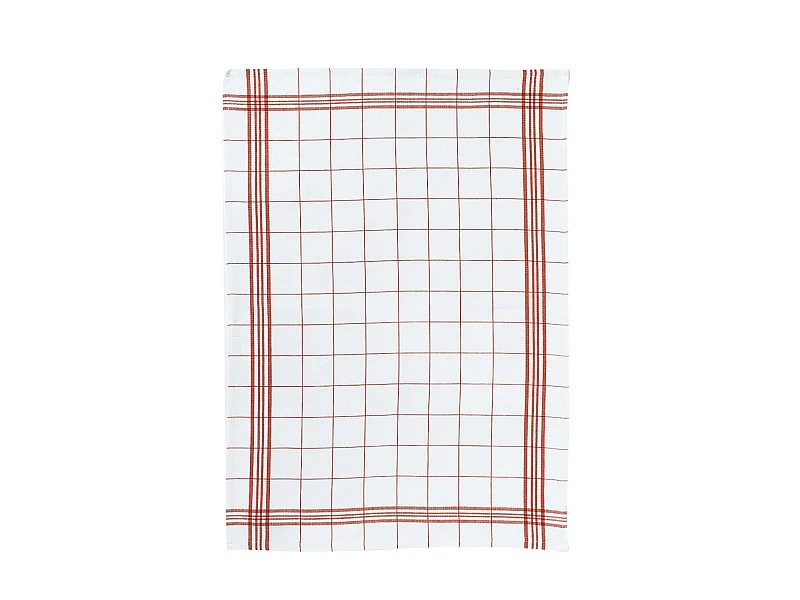 Torchon Carreaux rouge 50 x 70 cm Winkler