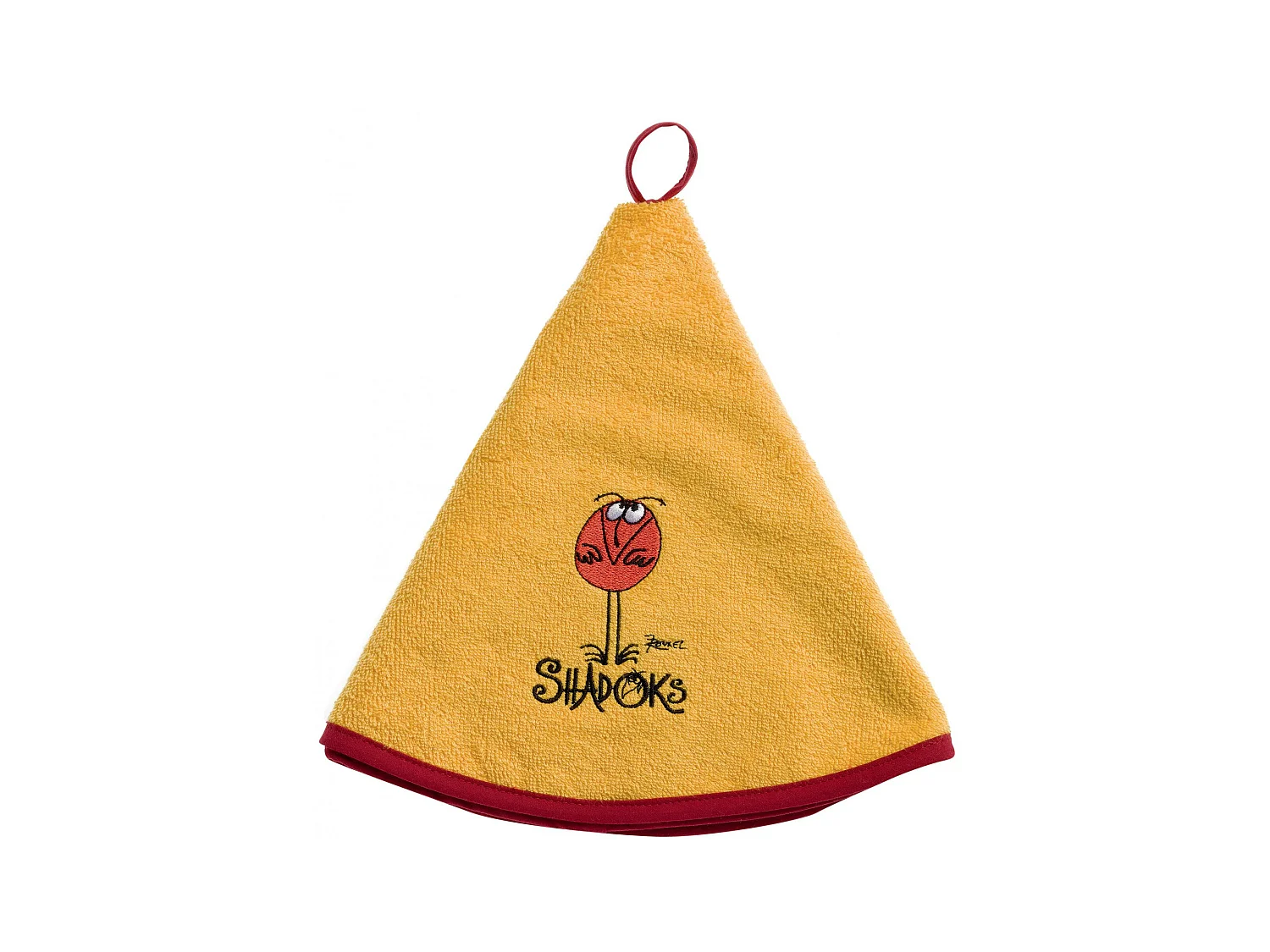 Essuie-mains Shadoks jaune diameter 60 cm Winkler