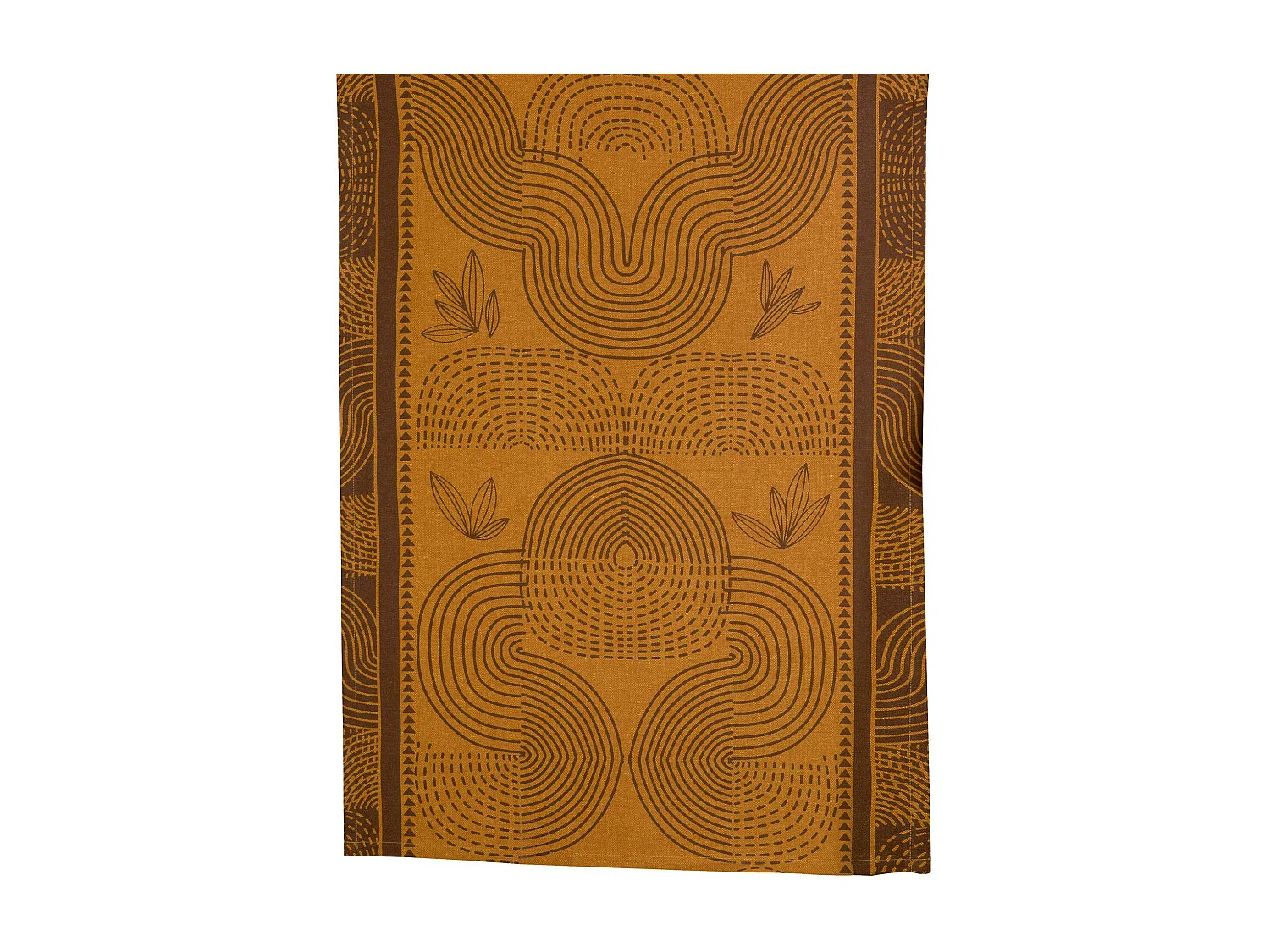 Torchon recyclé Etna ambre 50 x 70 cm Winkler