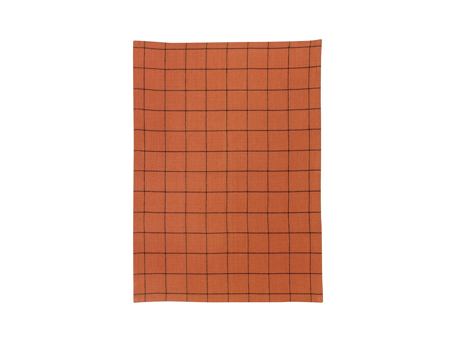 Torchon Metis Kilia carreaux brique 50 x 70 cm Winkler