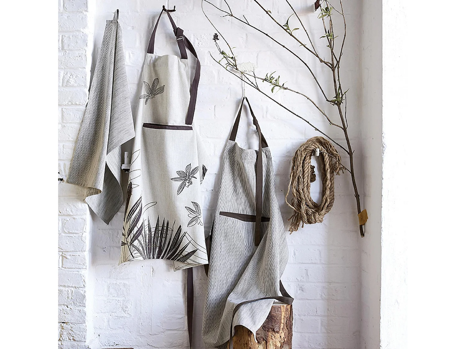 Moana Theedoek Natuurlijk 50 x 70 cm