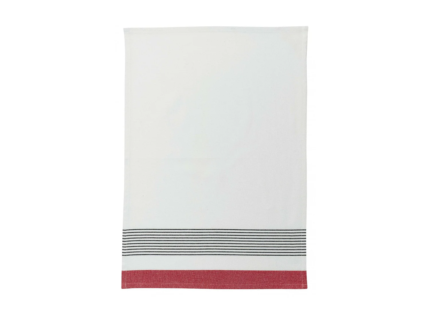 Torchon recyclé Mattia rouge 50 x 70 cm Winkler