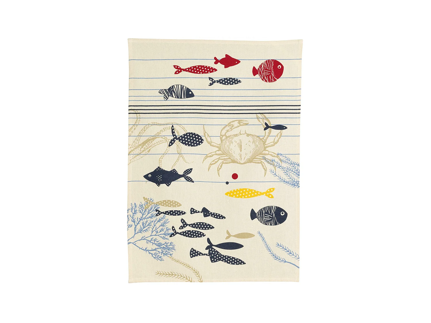 Torchon Océan ecru 50 x 70 cm Winkler