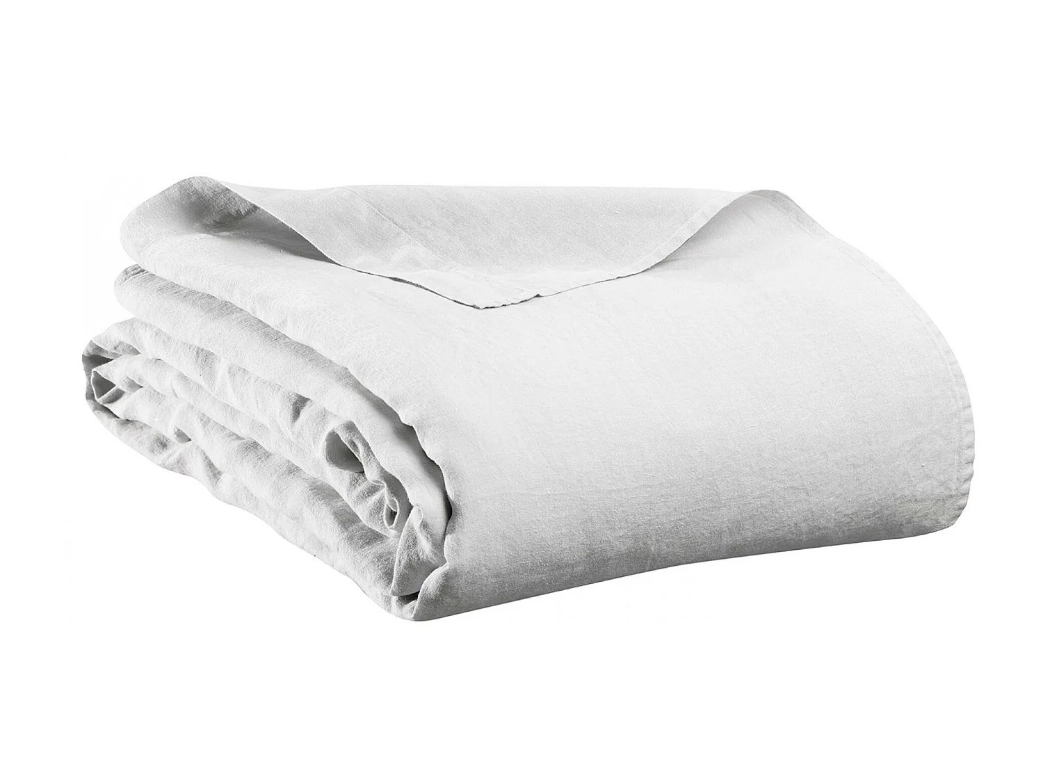 Flachbettlaken Kala Weiß 240 x 300 cm