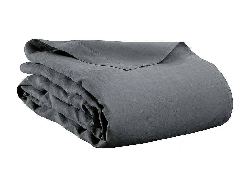 Kala plat laken Koolstof 240 x 300 cm