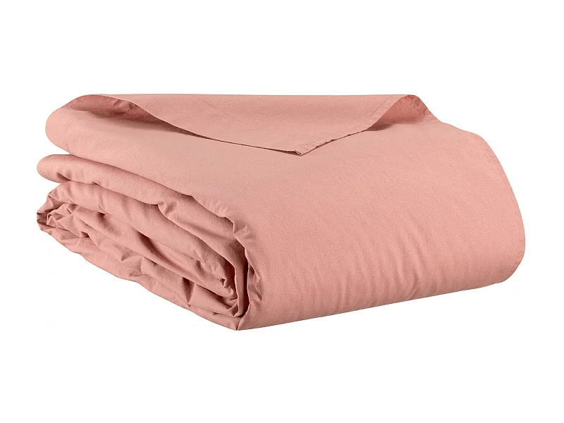 Lençol plano Calita Blush 240 x 300 cm