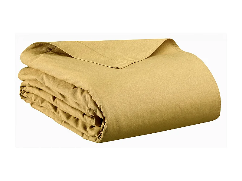 Drap plat Calita gold 240 x 300 cm Vivaraise