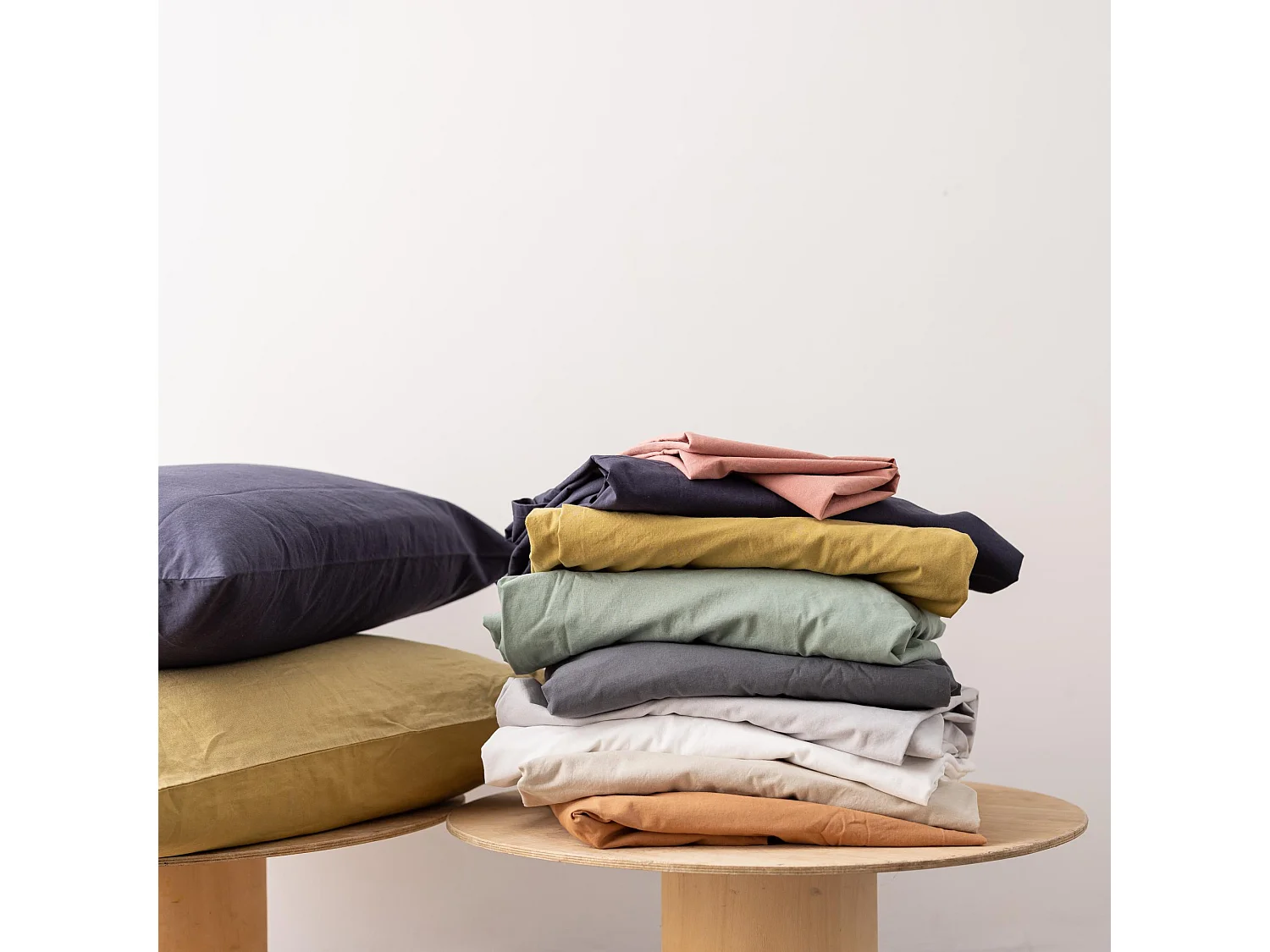 Drap plat Calita gold 240 x 300 cm Vivaraise