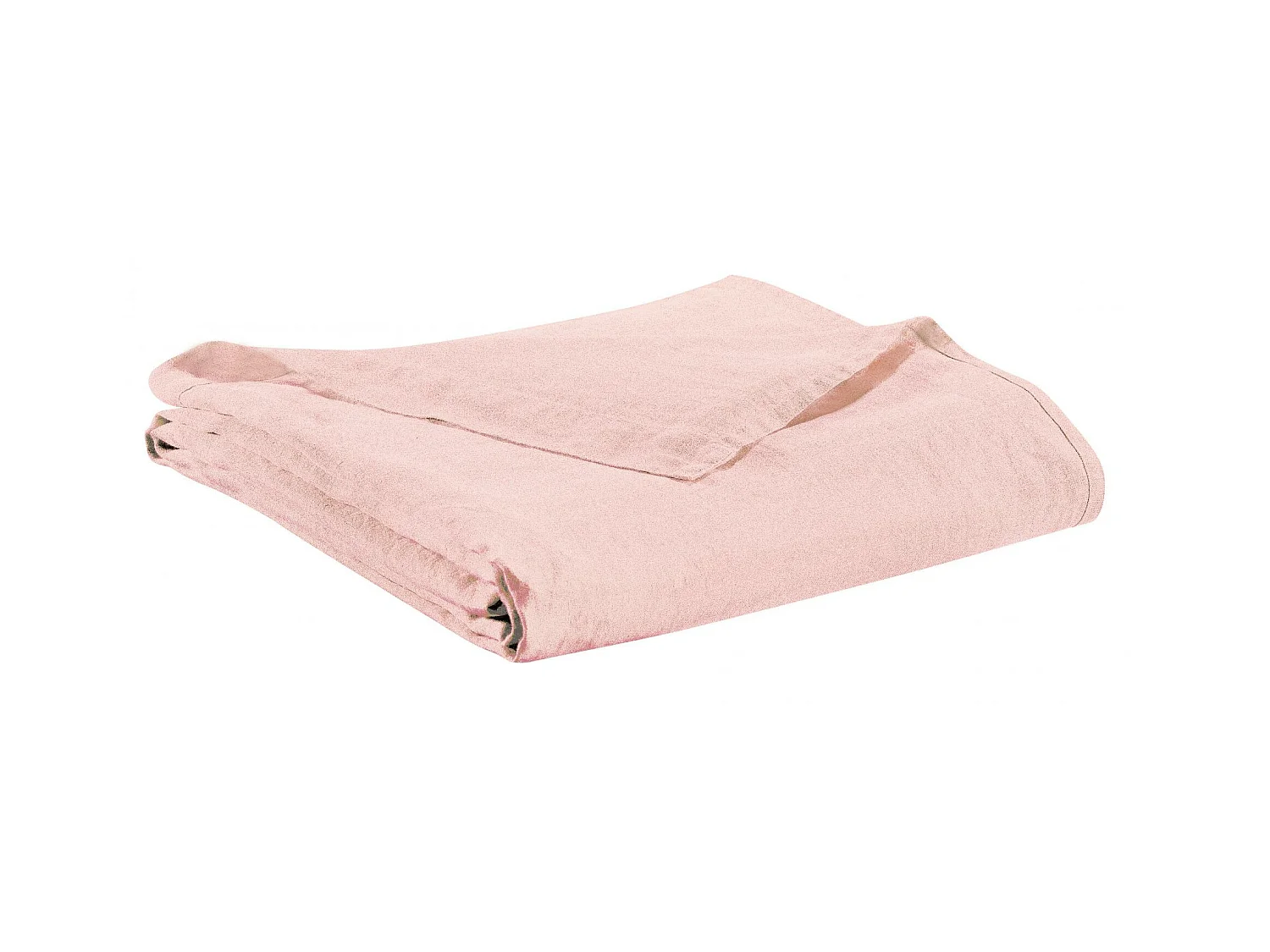 Drap plat stonewashed Zeff aubepine 240 x 300 cm Vivaraise