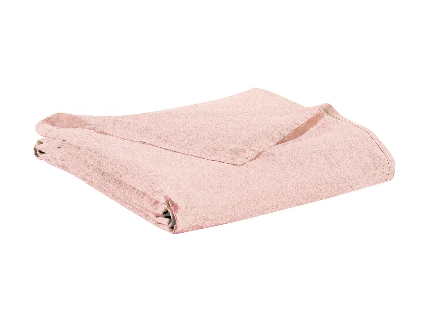 Drap plat stonewashed Zeff aubepine 240 x 300 cm Vivaraise