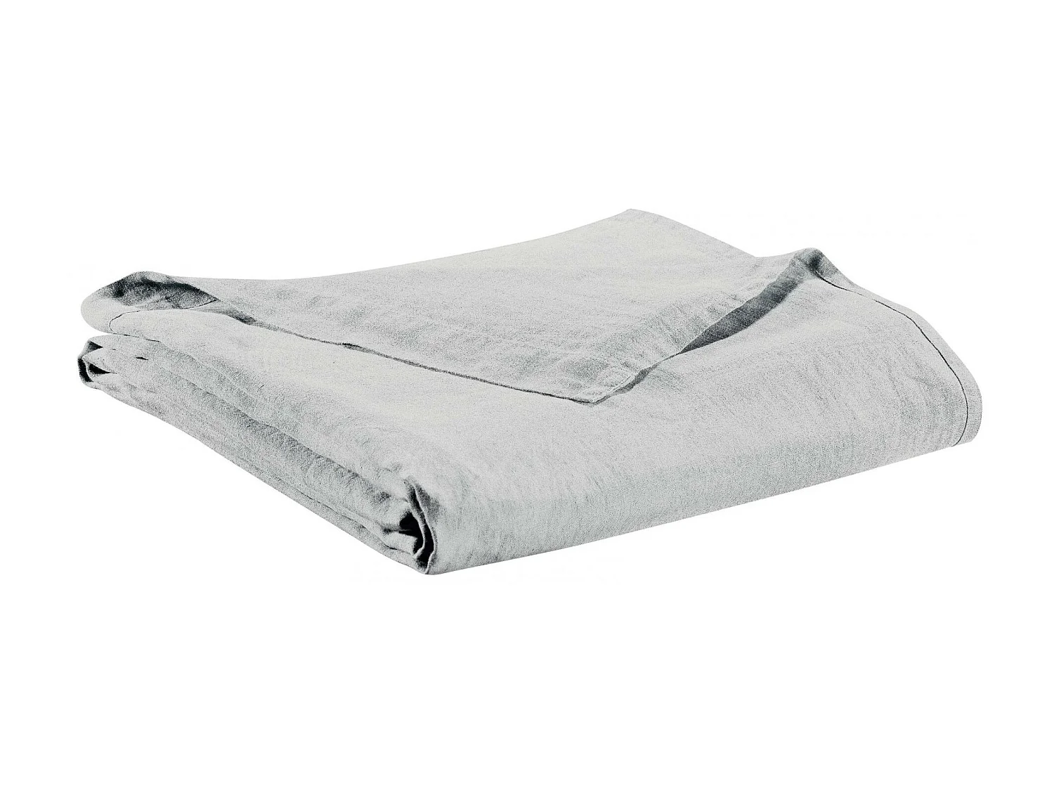 Drap plat stonewashed Zeff perle 240 x 300 cm Vivaraise