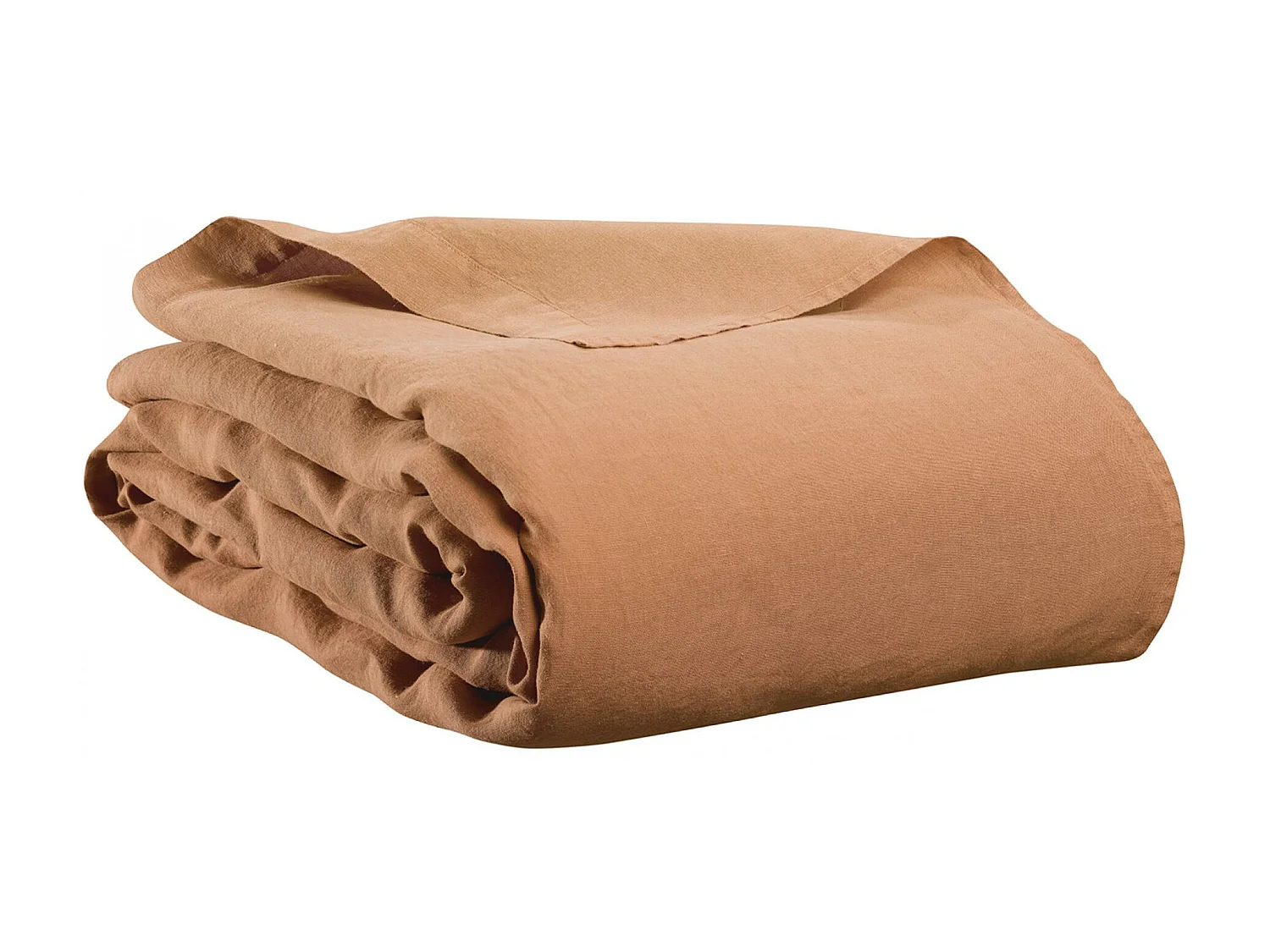 Flachbettlaken Kala Zimt 240 x 300 cm