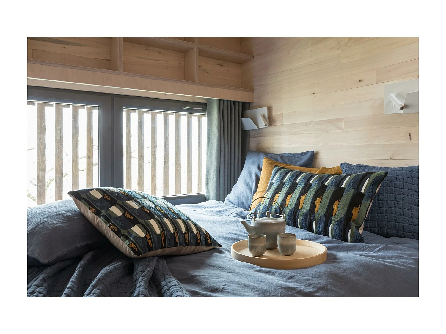 Drap plat stonewashed Zeff tempete 240 x 300 cm Vivaraise