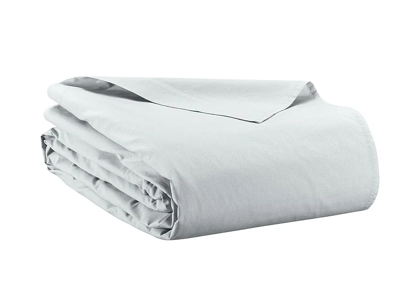 Drap plat Calita blanc 240 x 300 cm Vivaraise