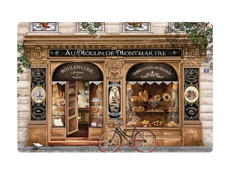 Set van placemats Boulangerie traditionnelle