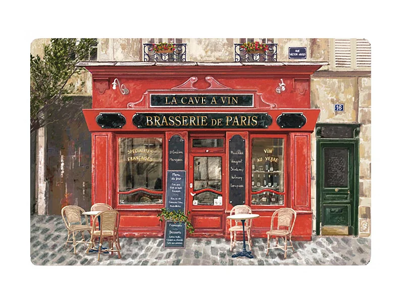 Conjunto de mesa Brasserie de Paris