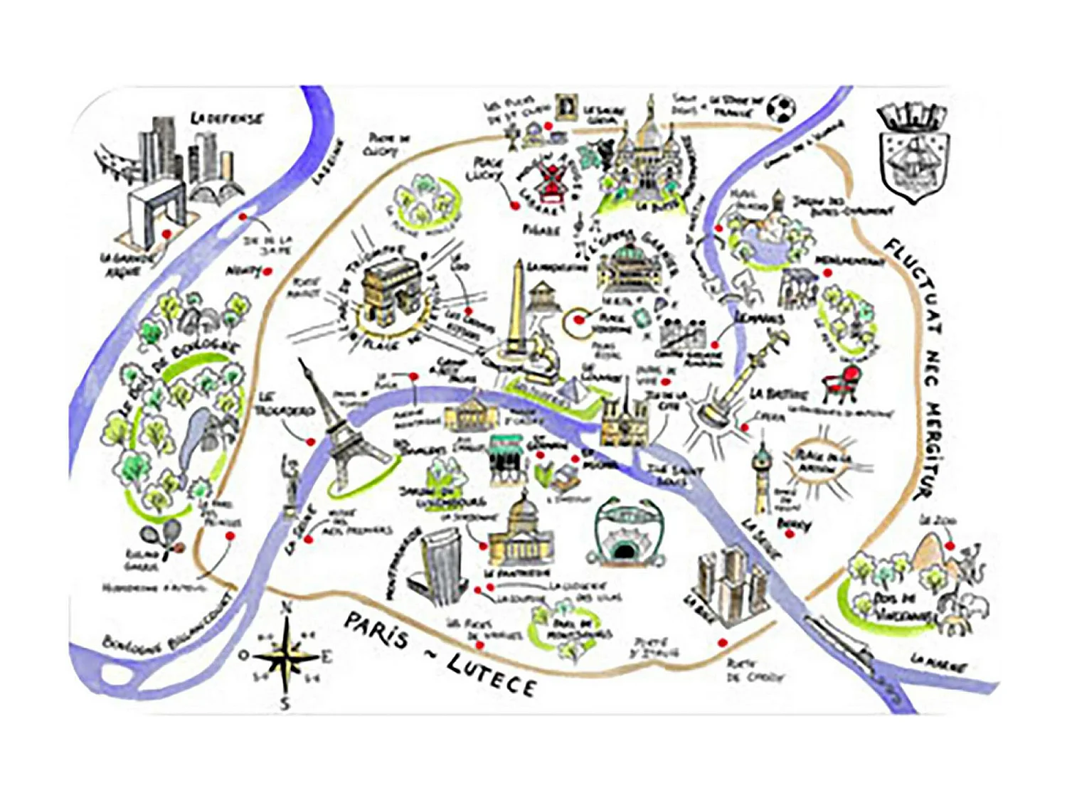 Juego de mesa Dessin Paris