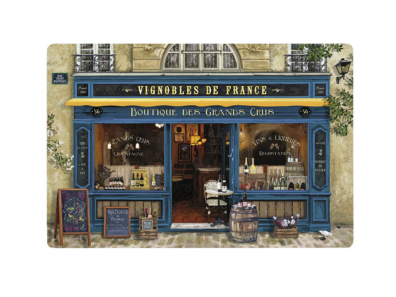 Tischset Boutique Vignobles de France