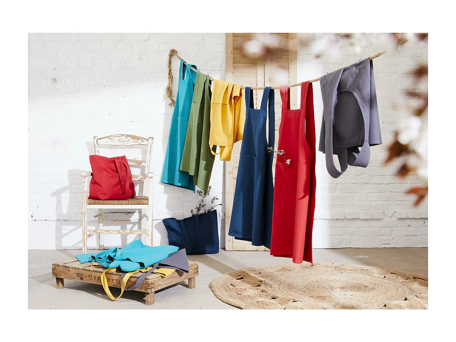 Tablier de cuisine Gen tournesol 120 x 85 cm Winkler