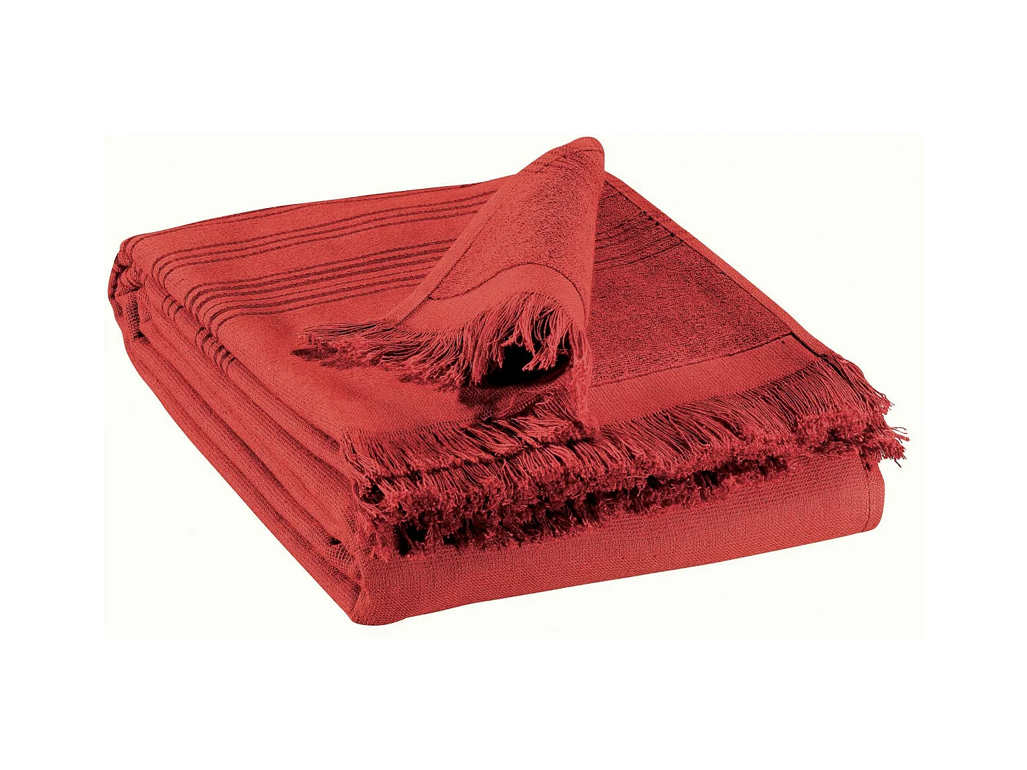 Drap hammam Cancun marmelade 90 x 180 cm Vivaraise