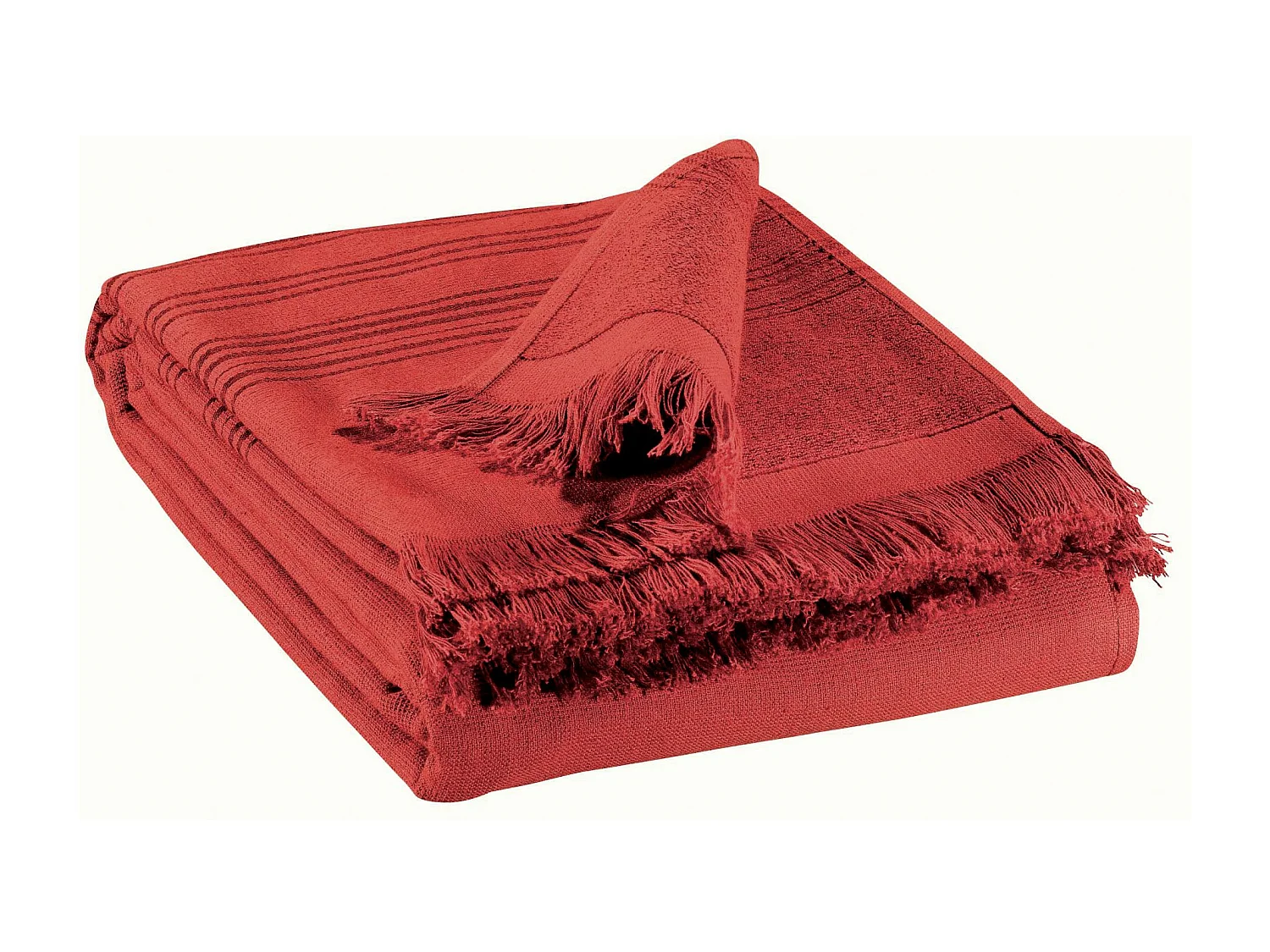 Drap hammam Cancun marmelade 90 x 180 cm Vivaraise