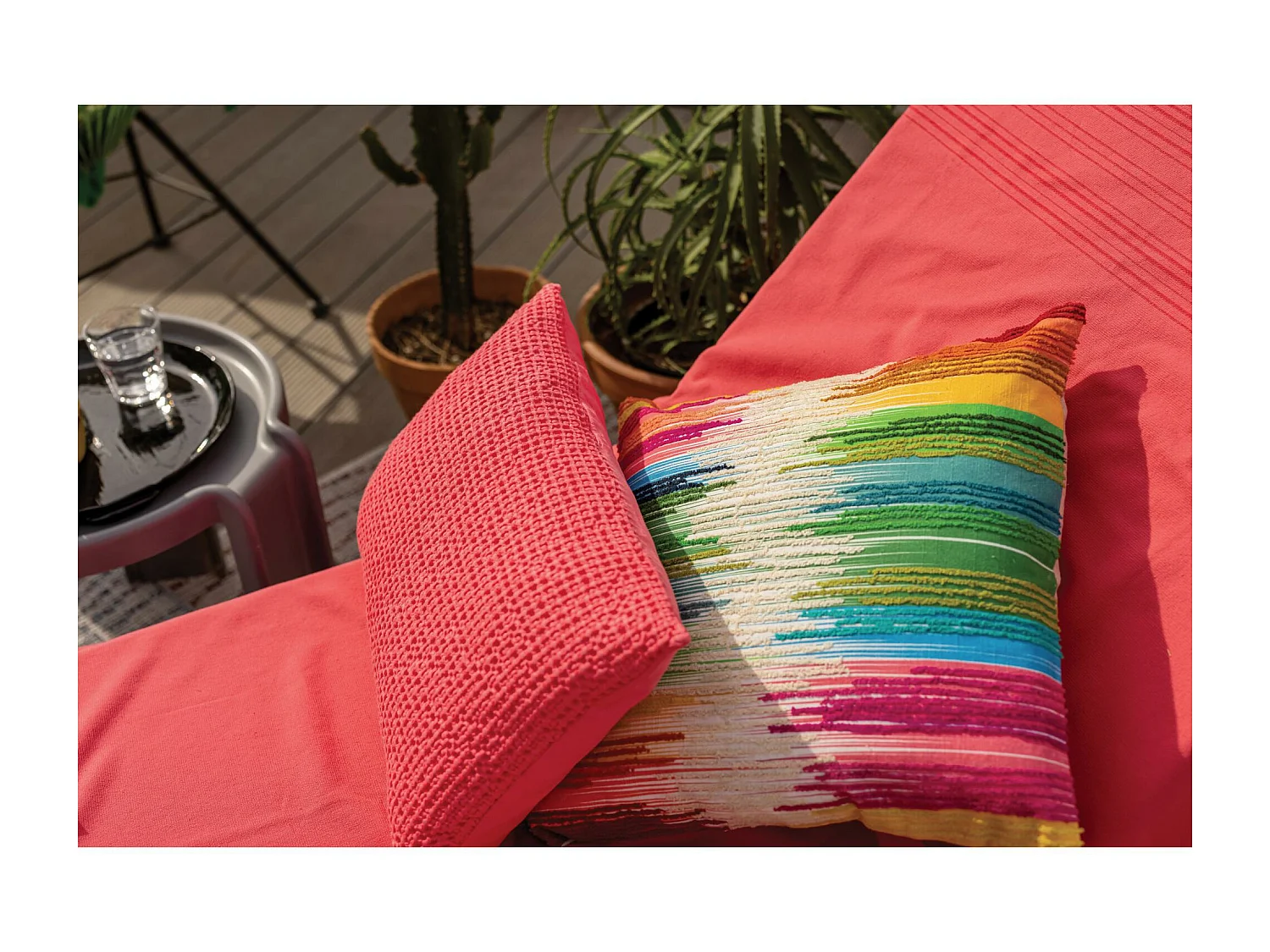 Drap hammam Cancun malabar 90 x 180 cm Vivaraise