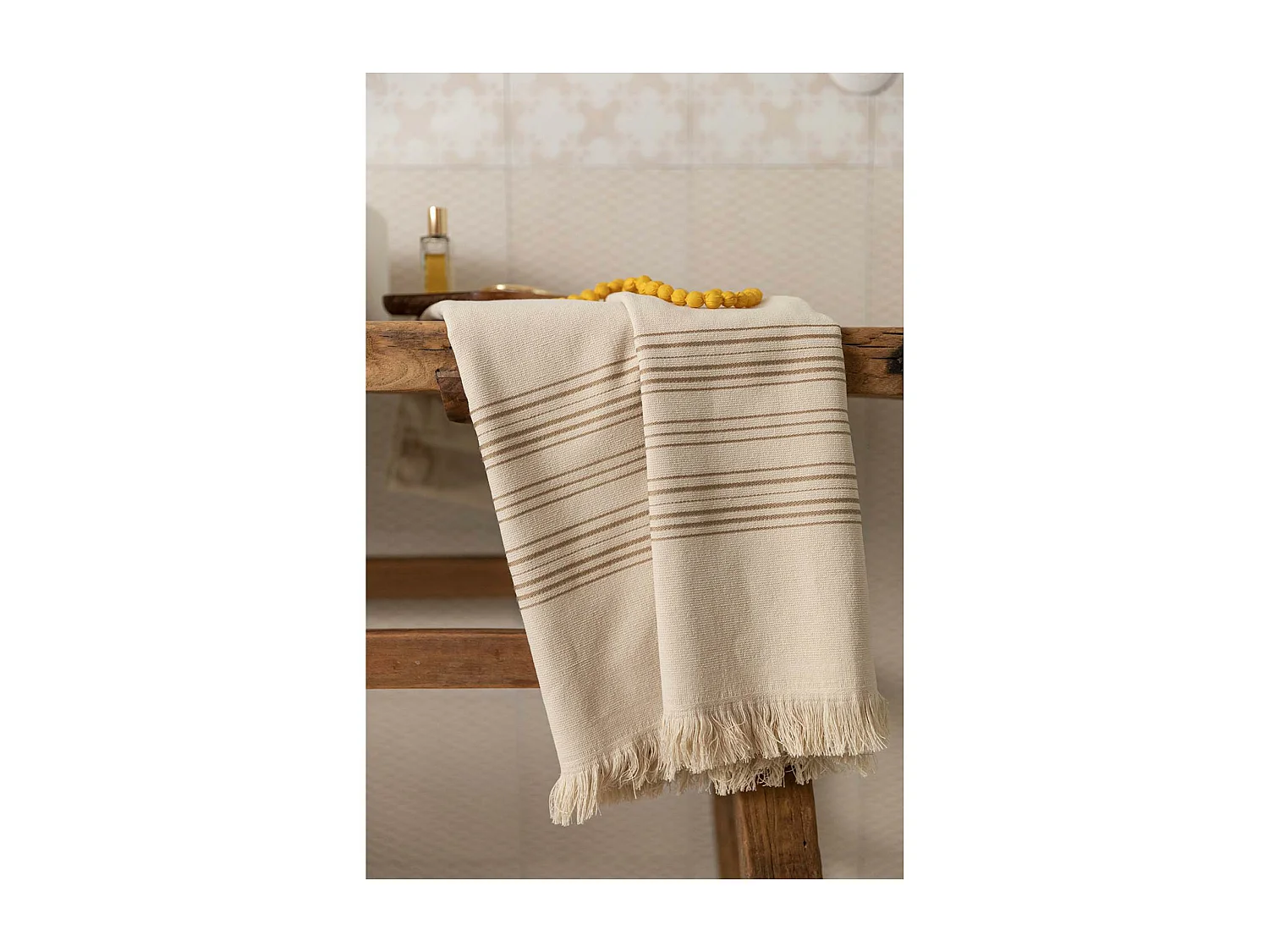 Sábana hammam Cancun Lino 90 x 180 cm