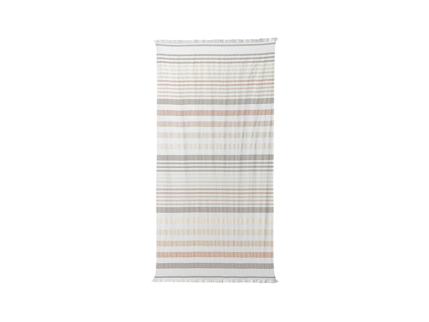 Drap hammam recyclé Samoa naturel 100 x 200 cm Vivaraise