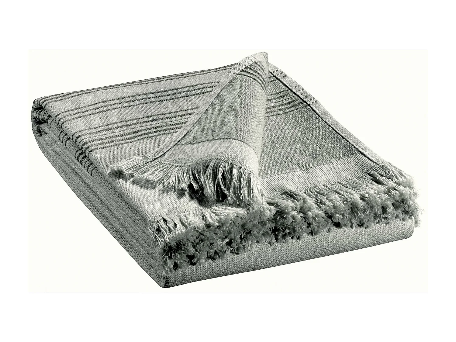 Drap hammam Cancun perle 90 x 180 cm Vivaraise