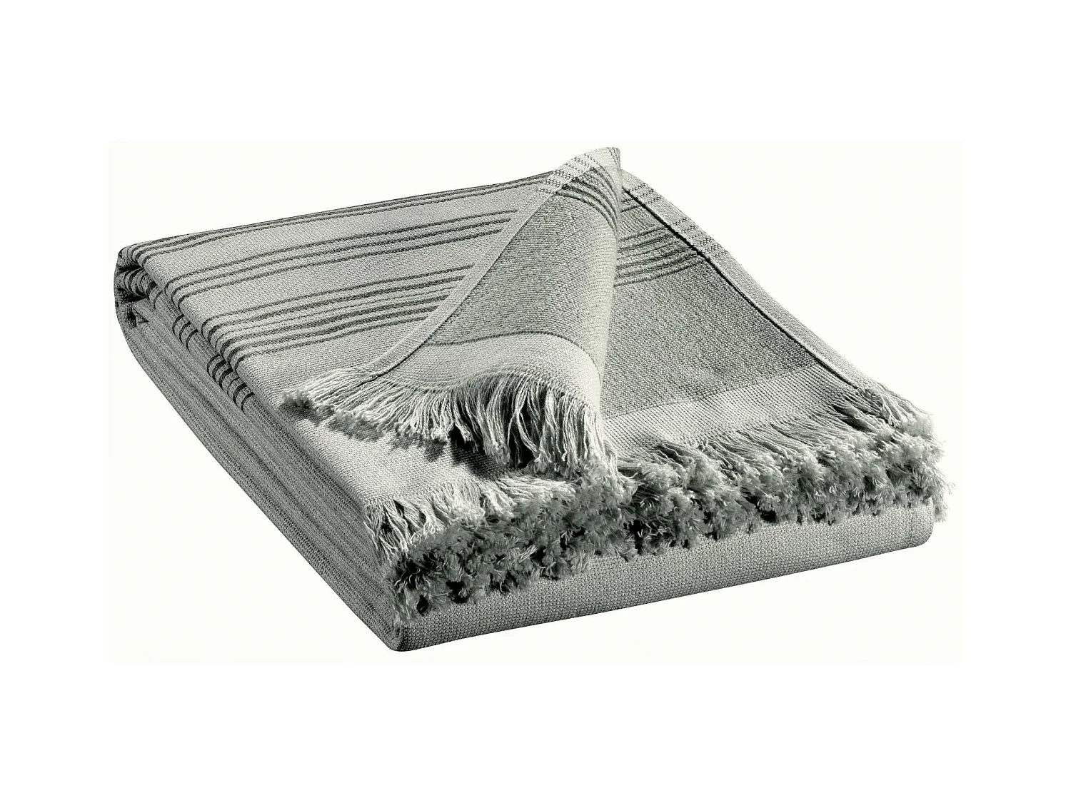 Drap hammam Cancun perle 90 x 180 cm Vivaraise