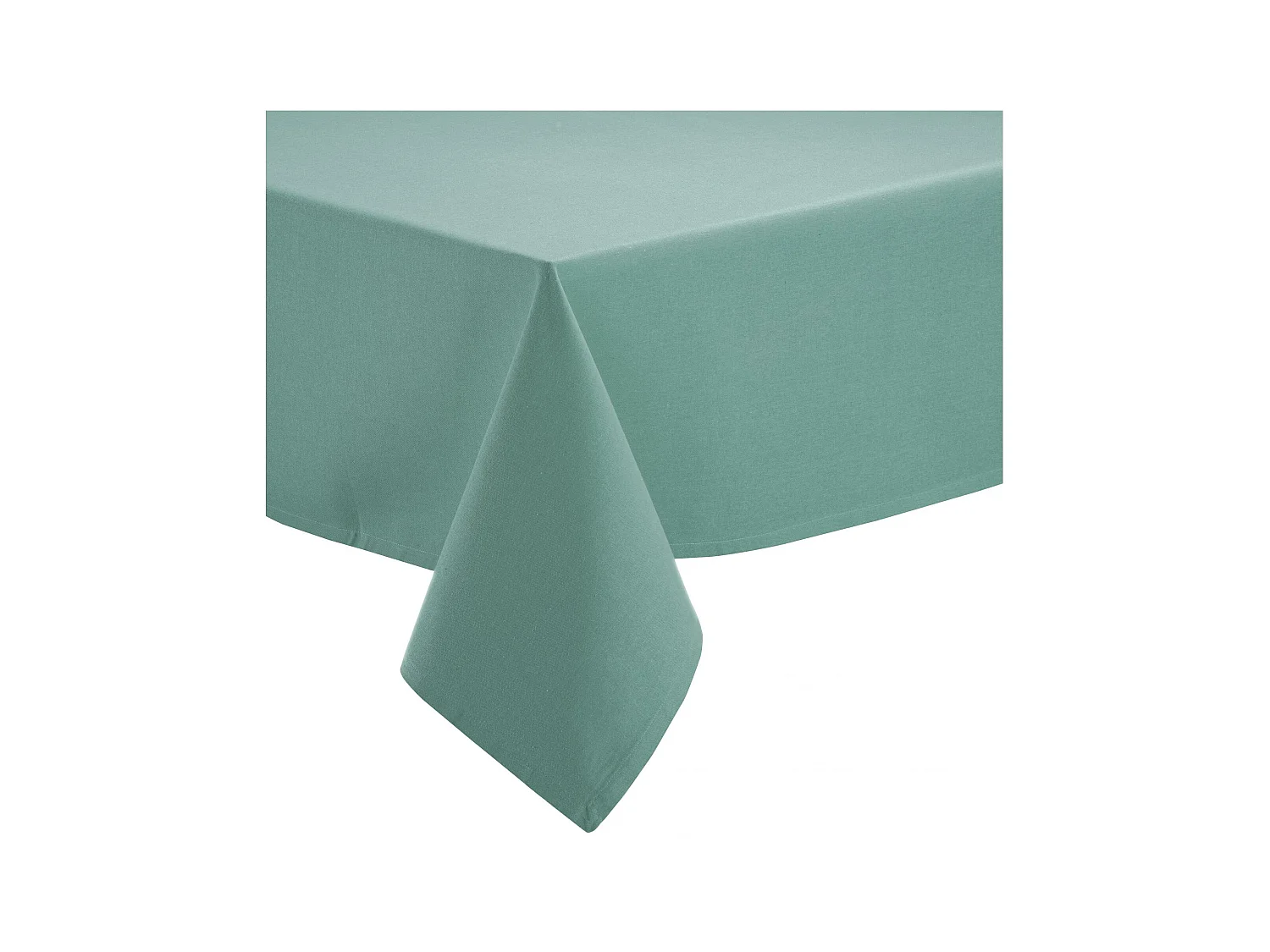 Nappe Bio Gamme unie vert de gris 150 x 250 cm Winkler
