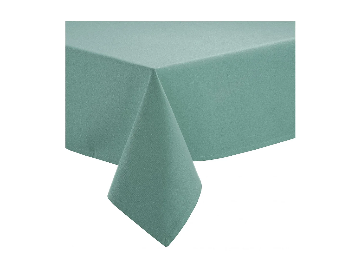 Nappe Bio Gamme unie vert de gris 150 x 250 cm Winkler