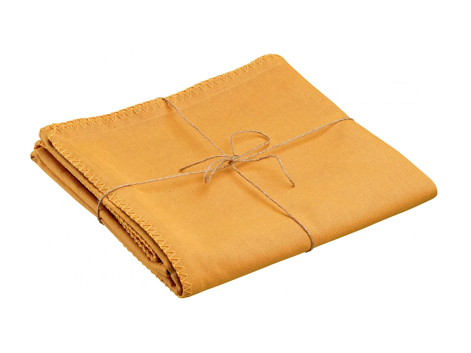 Nappe recyclée Delia tournesol 170 x 170 cm Winkler