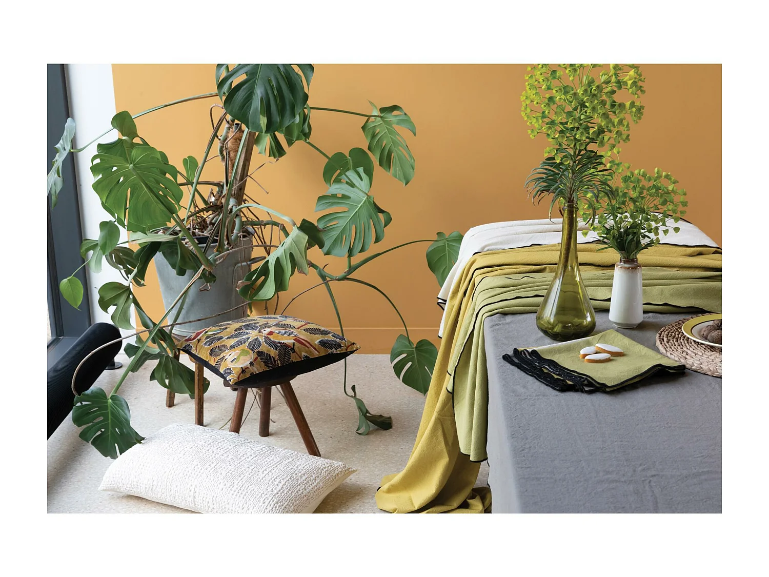 Tovaglia riciclata Grace Badiane 140 x 250 cm