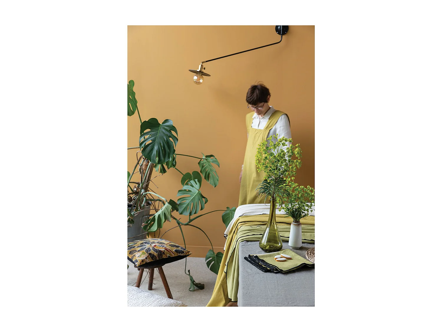 Tovaglia riciclata Grace Badiane 140 x 250 cm