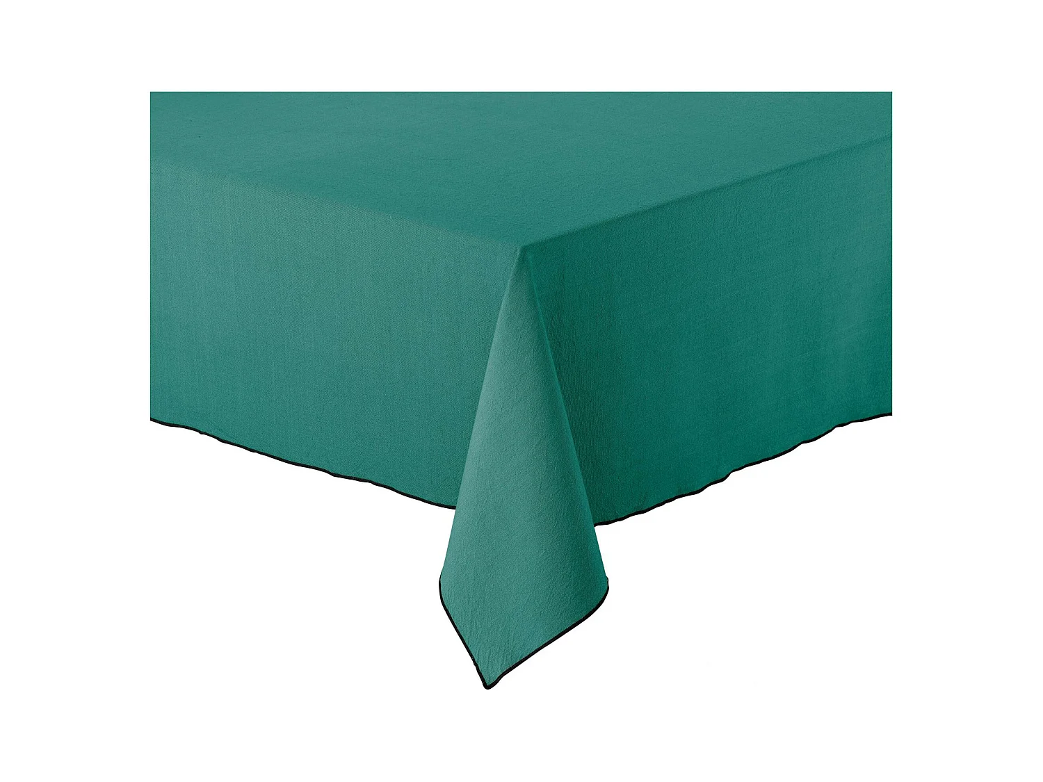 Nappe recyclée Grace paon 140 x 250 cm Winkler
