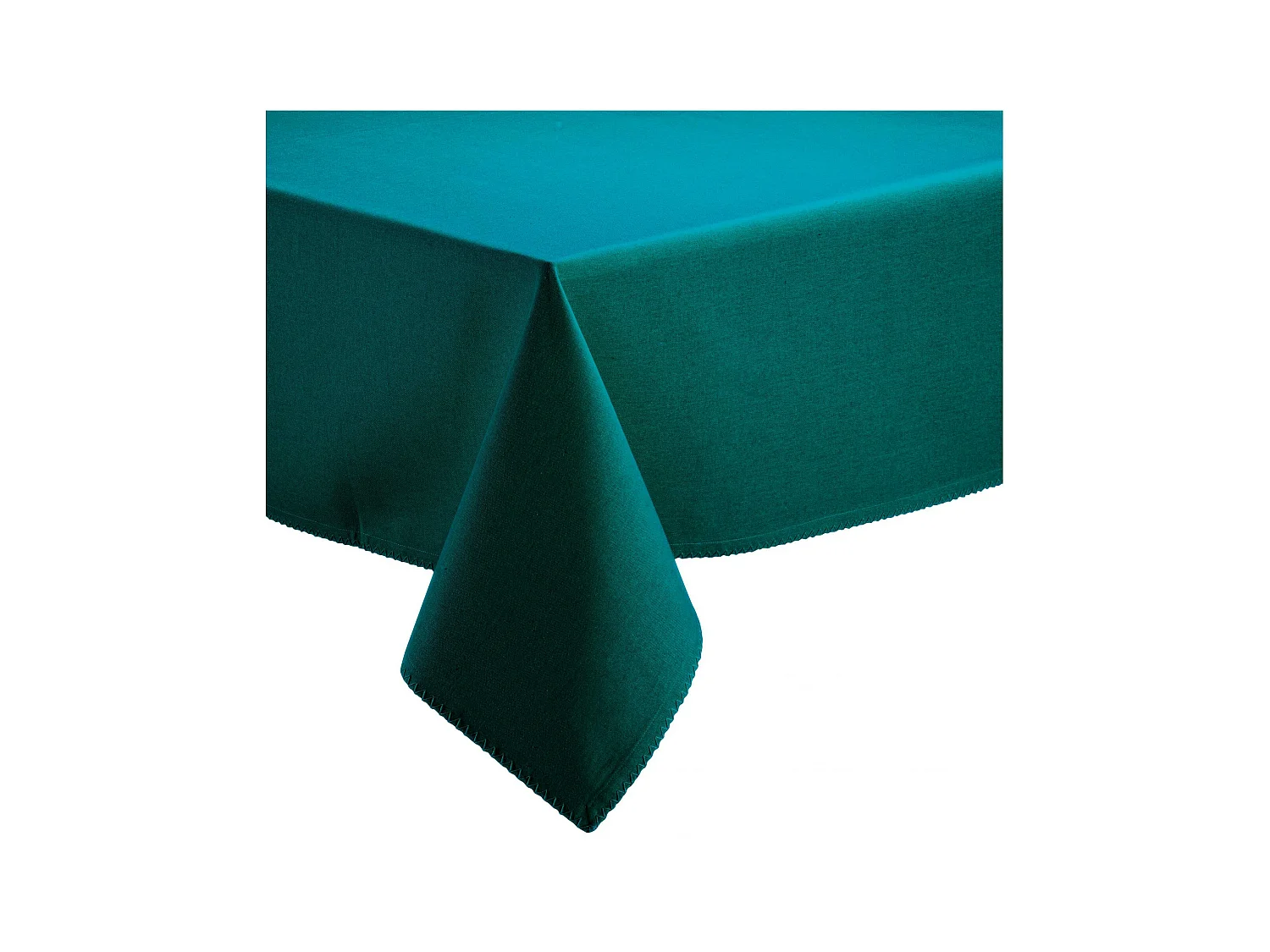 Nappe recyclée Delia paon 170 x 300 cm Winkler