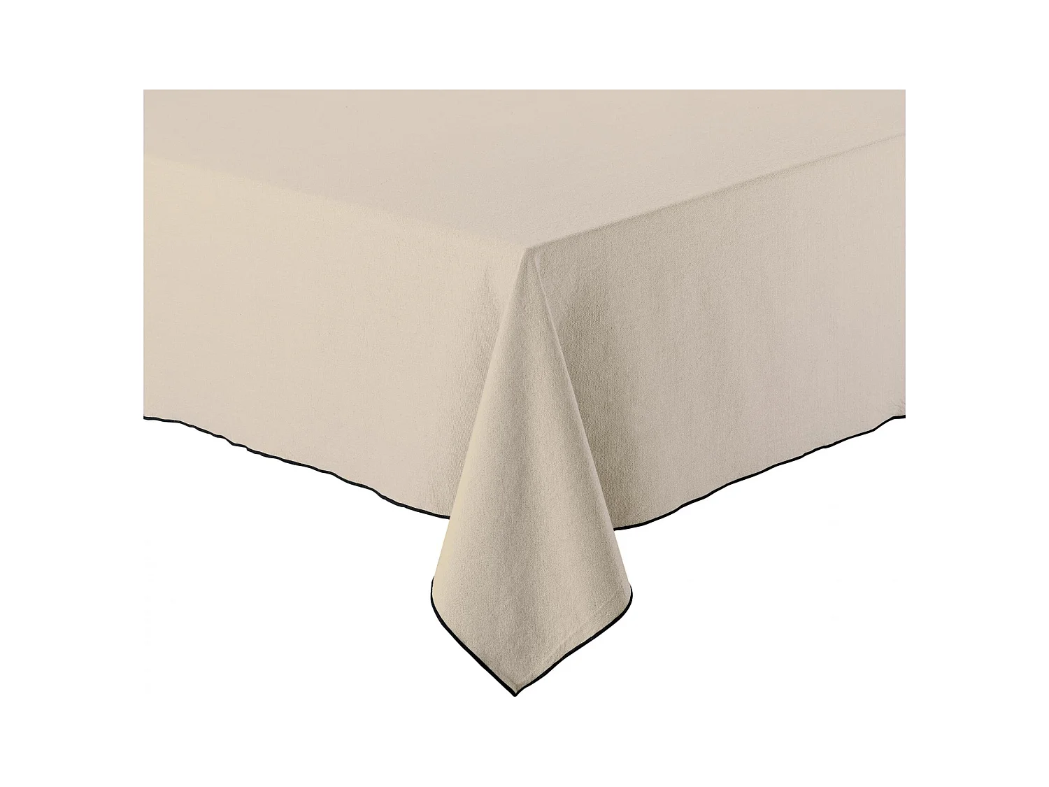 Nappe recyclée Grace ficelle 140 x 250 cm Winkler