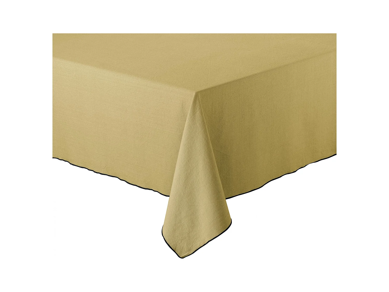 Gerecycleerd tafelkleed Grace Khaki 140 x 250 cm
