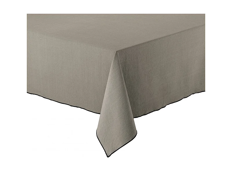 Nappe recyclée Grace ombre 140 x 250 cm Winkler