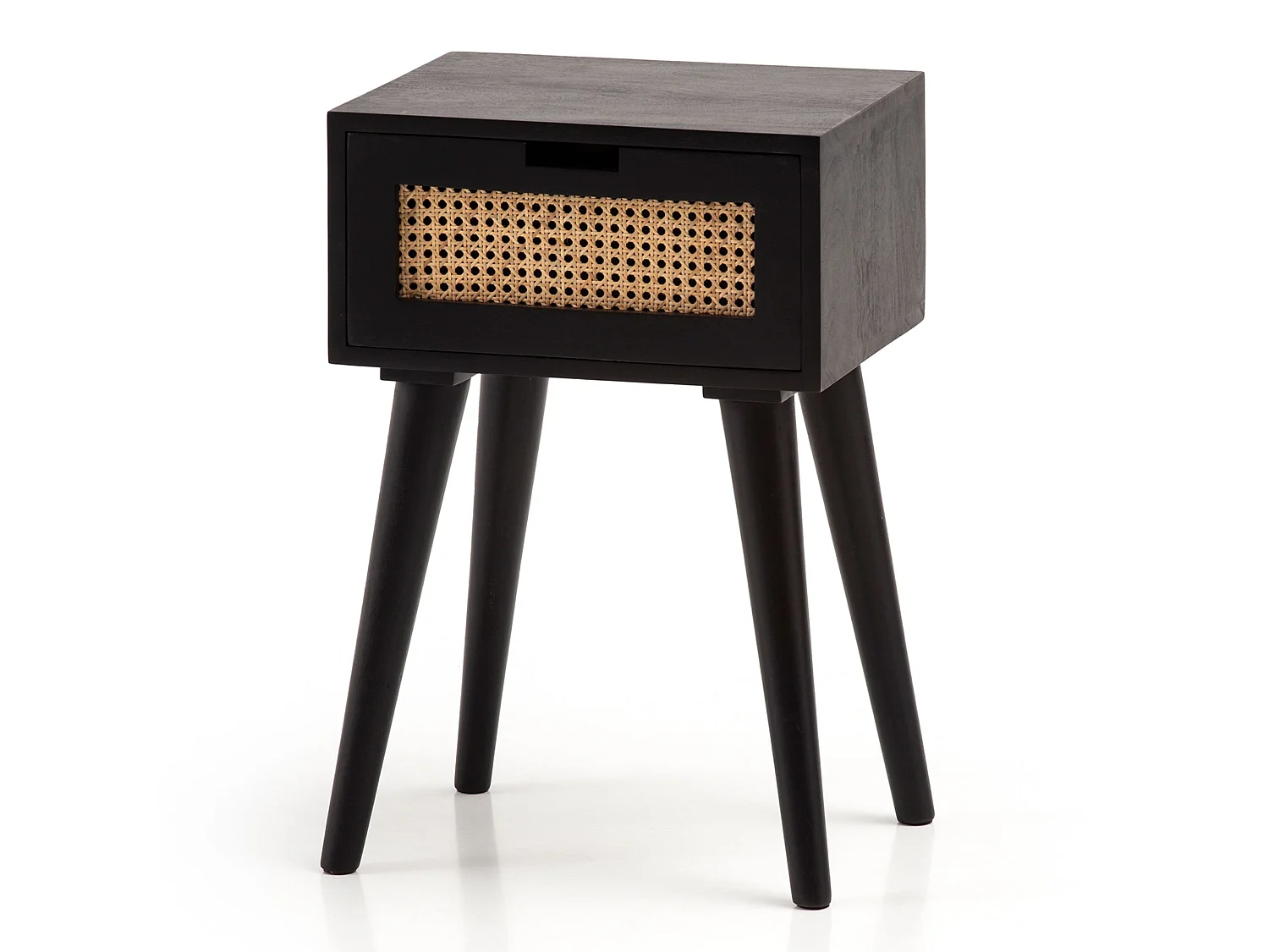 Table de Chevet Bois Massif 40x60x30 cm Table de Nuit d'appoint Haute